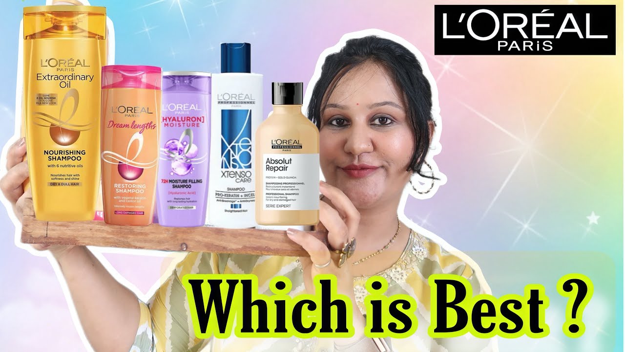 Which L’oreal Shampoo is Best || Best Shampoo For Dry , Frizzy Hair & Hair Fall