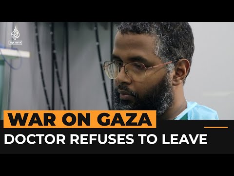 This foreign volunteer doctor refused to be evacuated out of Gaza | Al Jazeera Newsfeed