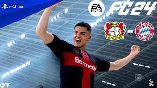 EA FC 24 - Bayer Leverkusen vs. Bayern Munich - Bundesliga 23/24 Gameplay I PS5™ [4k60] 🔥