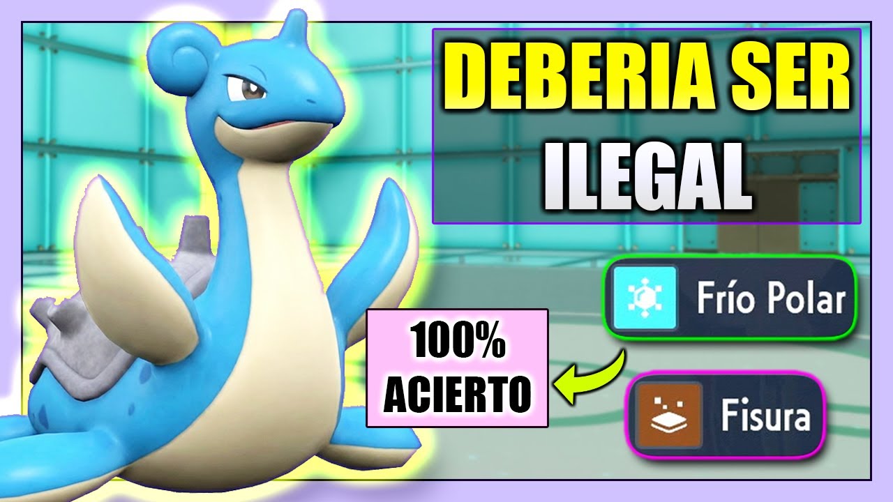 ÚNICO LAPRAS que ACIERTA FISURA y FRÍO POLAR con 100% de POSIBILIDADES de MANERA LEGAL! ALUCINA
