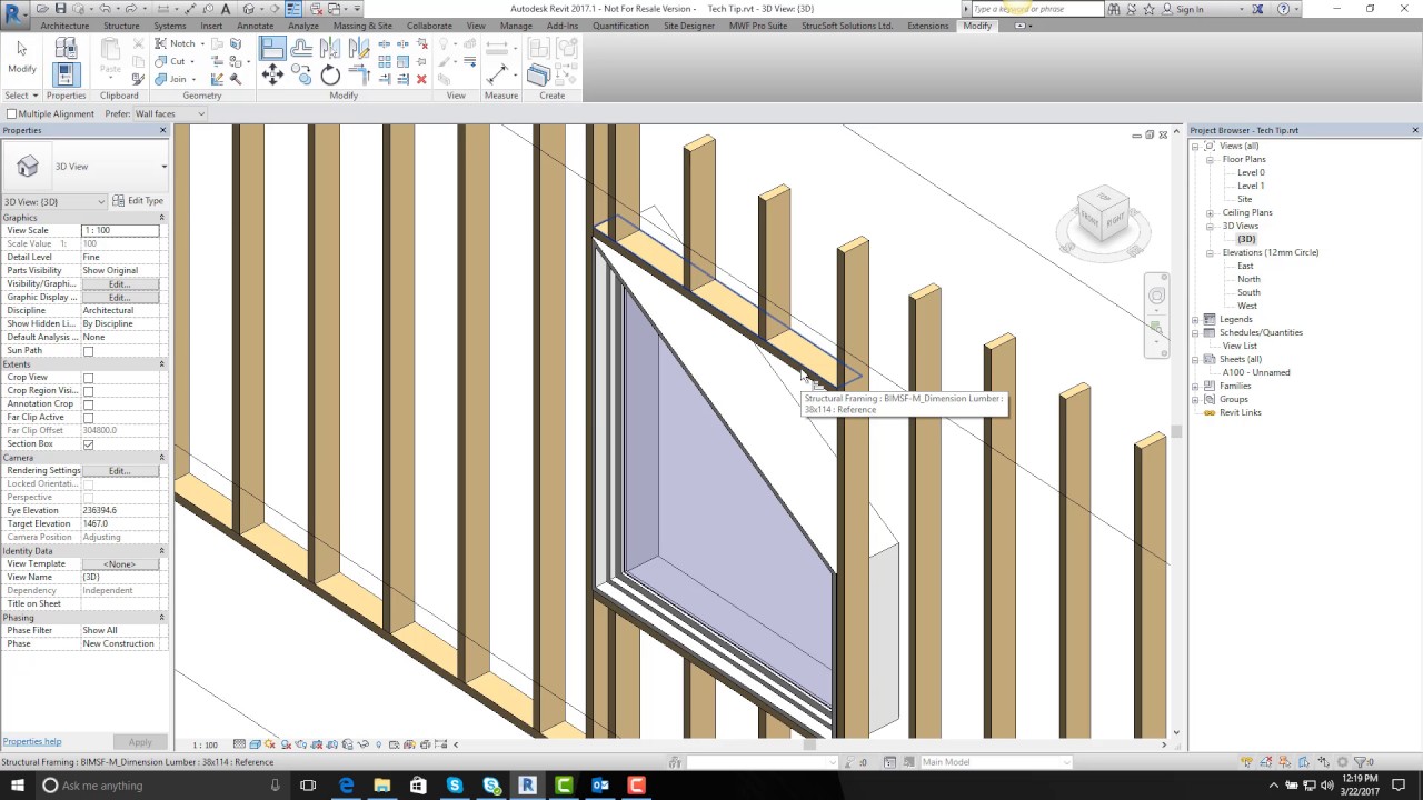How To Frame Trapezoidal Openings YouTube