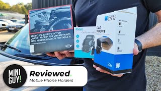 Reviewed: Car Mobile Phone Holders | Amazon's Choice vs. Quad Lock vs. Mini Car Mounts | Mini Guy