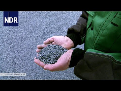 Video: Wie entfernt man Asphalt von einem Muldenkipper?