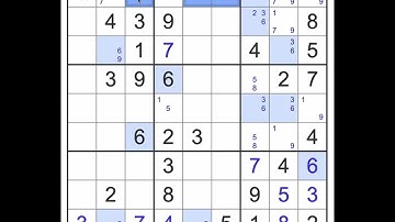 New York Times Sudoku Hard Solution for April 16, 2025: Walkthrough