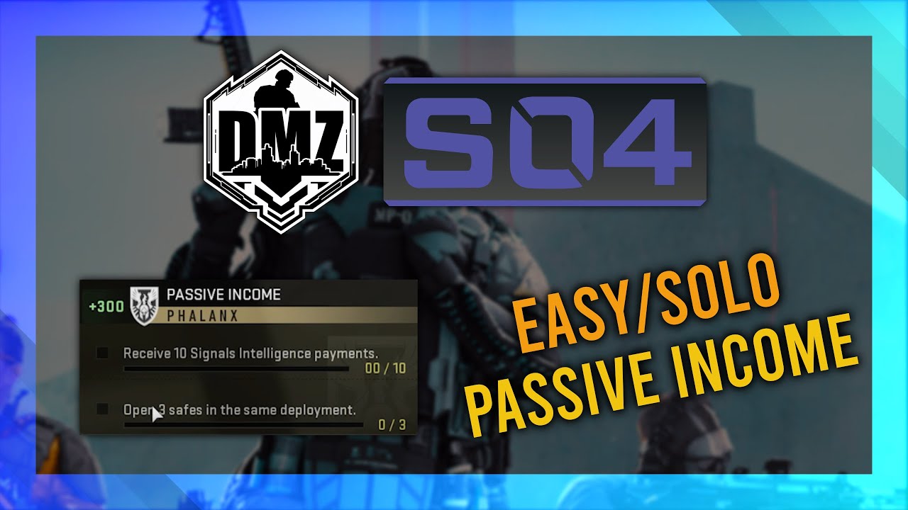 Passive Income (Phalanx) GUIDE | DMZ Season 4 Mission Guide | Vondel Guide thumbnail
