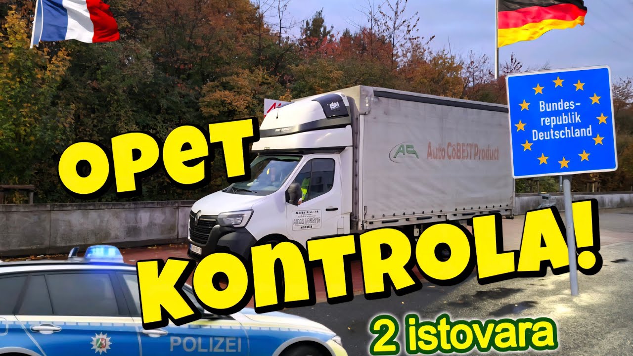 KOMBI CERADA - Dva istovara * policija me izdvojila iz kolone*