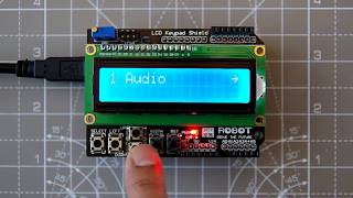 Arduino LCD Shield - Coding Menus the Easy Way