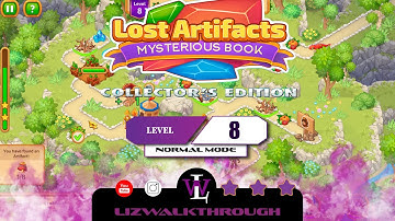Lost Artifacts 6 - Level 8 - Mysterious Book - Normal Mode