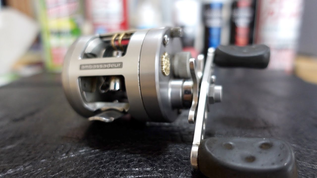 ベイトリールをちょっと掃除する。また掃除か（釣り準備）Abu Garcia