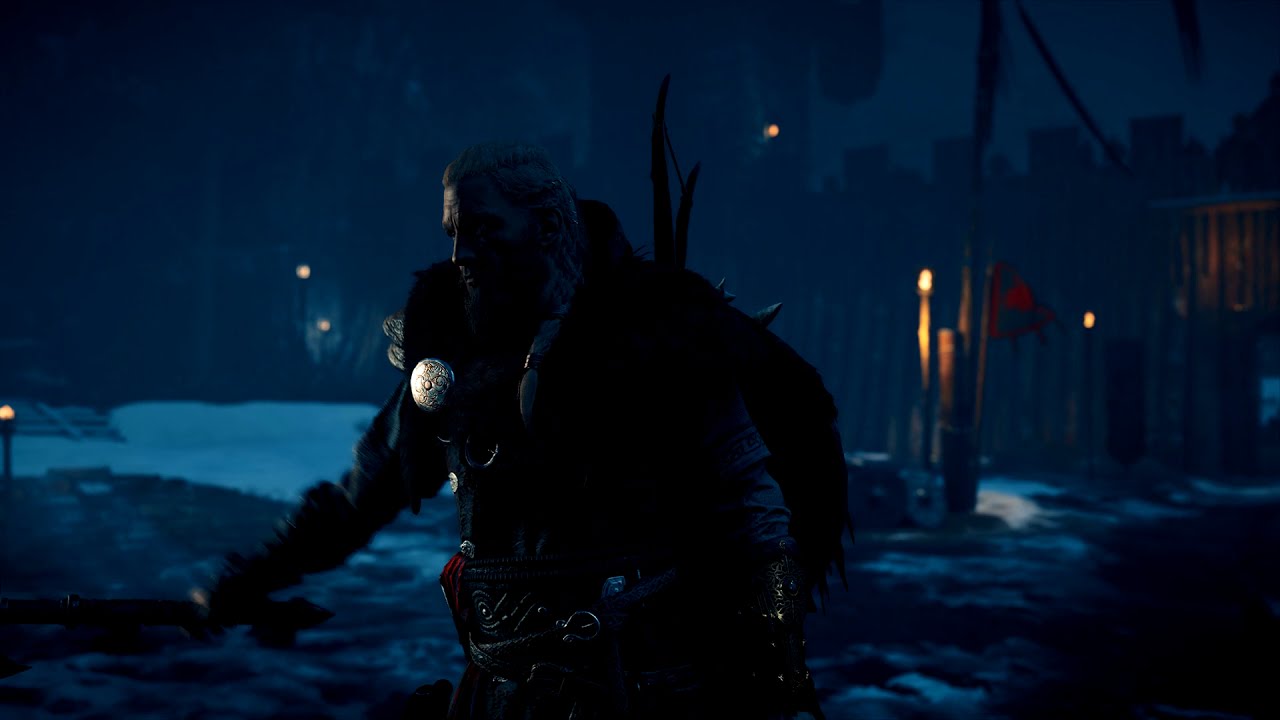 Eivor kills Kjotve the Cruel (no damage) Assassin's Creed Valhalla