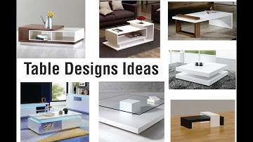 60 Tables Designs, Coffee Tables, Side Tables Design Ideas #tables