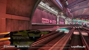 WIPEOUT omega collection SUBWAY speedlap A+ class AG-system speed yellow