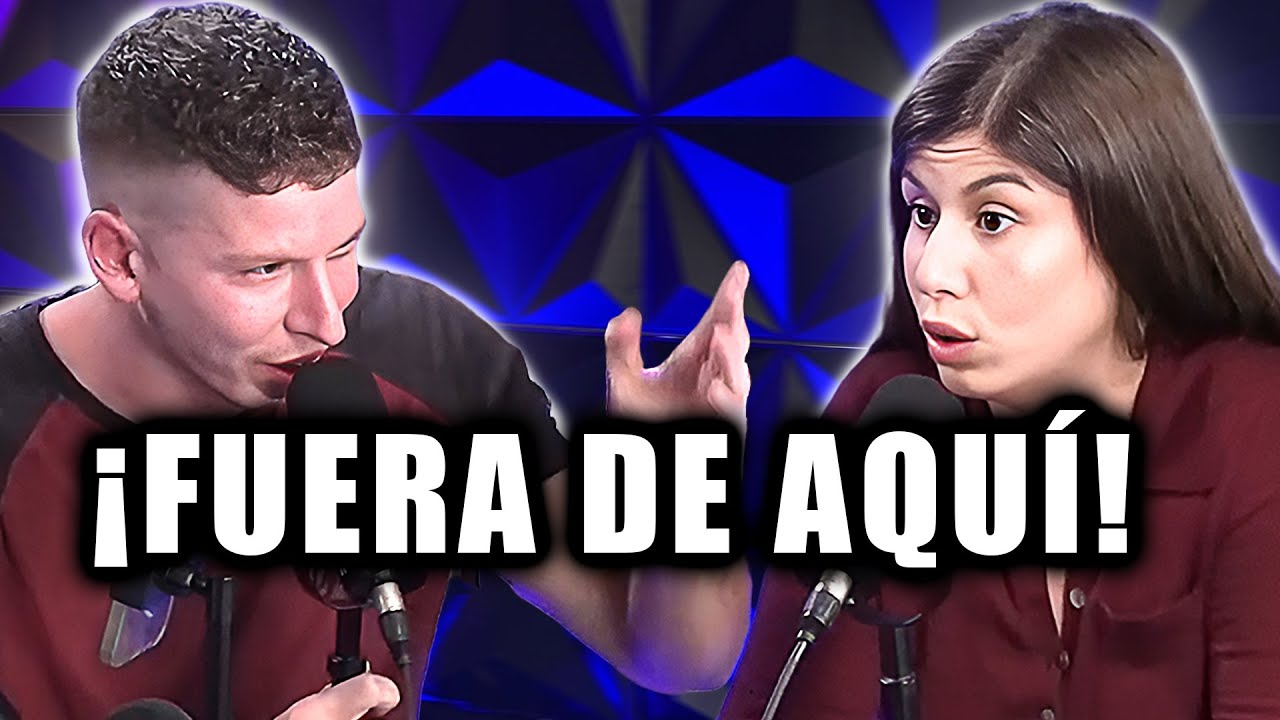 Chica COMBATIVA EXPULSADA del Podcast Por FALTA DE EDUCACIÓN