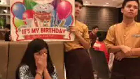 My niece mini birthday with family