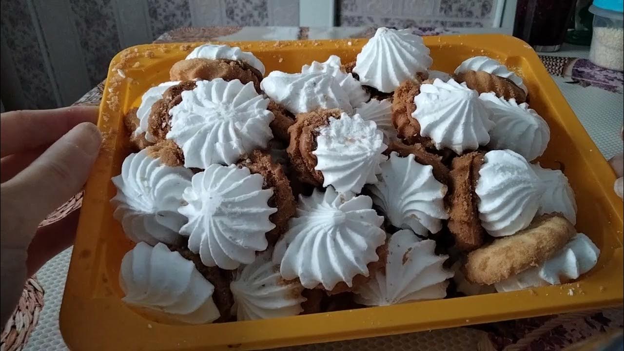 Печенье "Дюймовочка" кондитерской фабрики "Антонов Двор" - YouTube