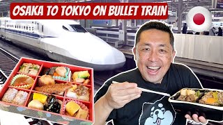 Eating Japanese Bento Boxes (Ekiben) on the Shinkansen 🇯🇵 Japan