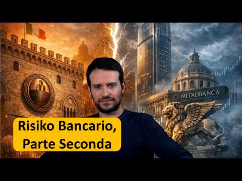 Video Risiko BANCARIO, parte seconda: MPS, Mediobanca e Assicurazioni Generali!