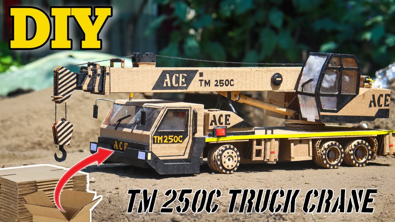 Amazing TM 250C - Truck Cranes | Handmade RC Crane - Remote Control Crane