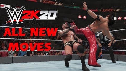 Wwe 2k20 All New Moves & Move Animations (100+ Finishers)