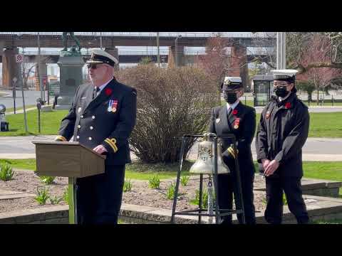 Battle of Atlantic Memorial Service Port Hope May 1, 2022