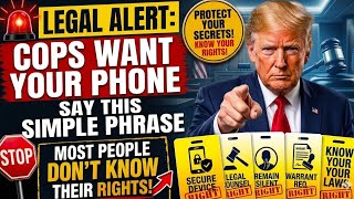 LAWYER: If Cops Say "Unlock Your Phone" - Say THIS (Simple Phrase)