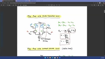 E-Circuits 1: Lec 36: from Differential Amplifiers to Op-Amps