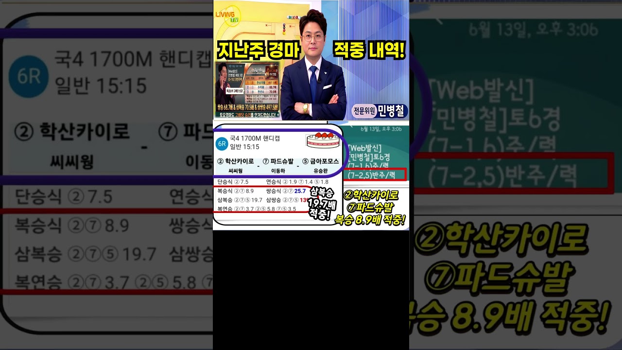 #6월2주차. 주요 적중내역 !