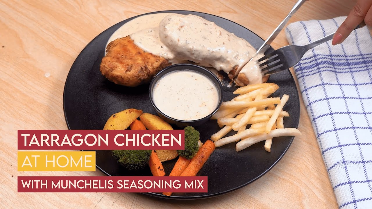 Tarragon Chicken With Munchelis || Step By Step Cooking Guide || Order Now