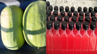 How to preserve watermelon for 3 to 6 months