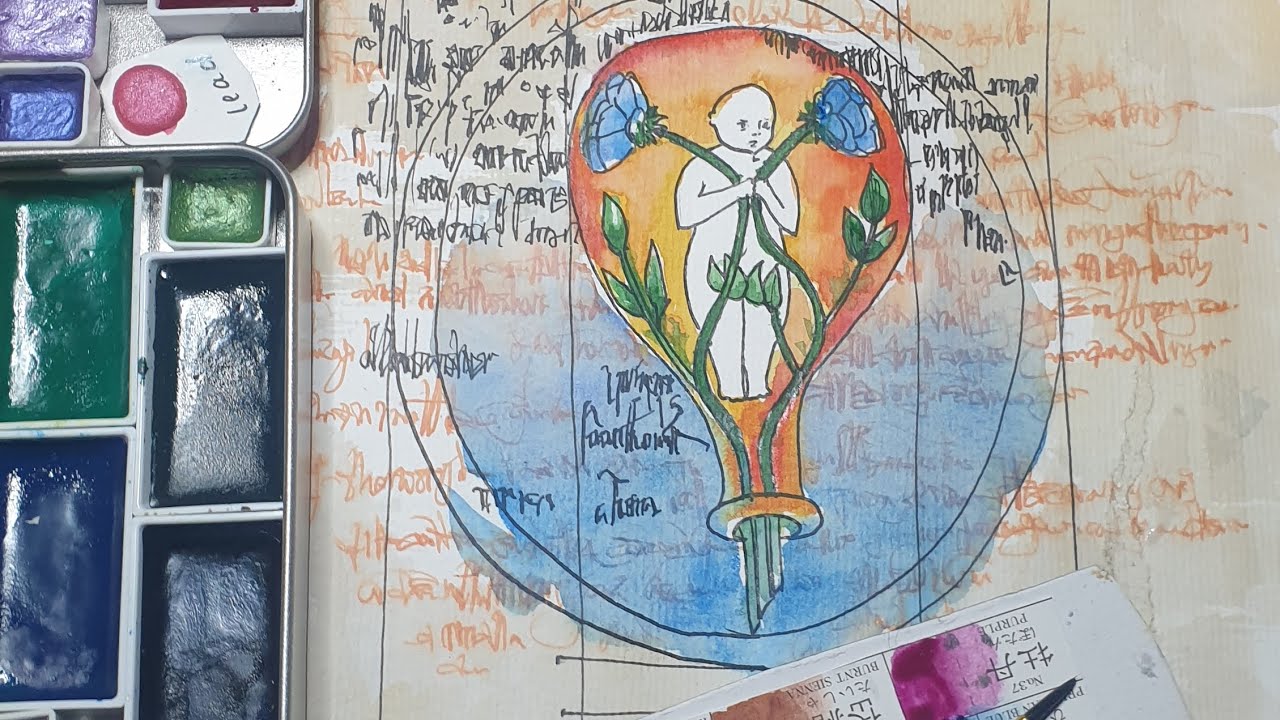 the-alchemical-child-ashmole-782-swatching-watercolours-youtube