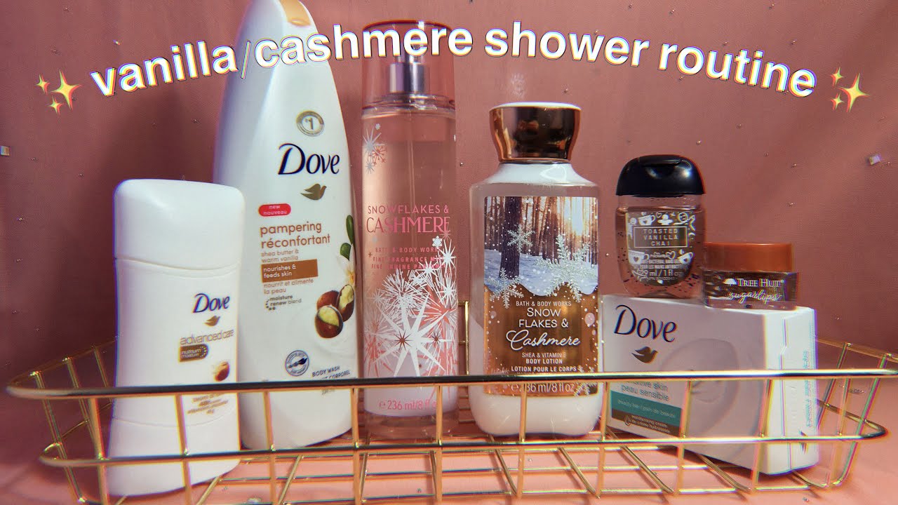 Cozy Vanilla Cashmere Everything Shower Routine for Fall & Winter