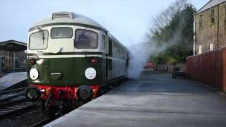 Class 26 D5314 Cold start at Brechin