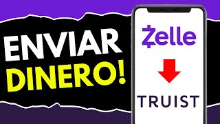 How to SEND MONEY via Zelle on Truist in Spanish in 1 minute