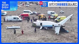 Passenger Plane Crashes in Kazakhstan: 38 Dead, 29 Hospitalized