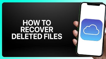 How To Recover Deleted iCloud Files App 2025! Tutorial