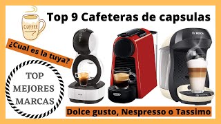 Nespresso o Dolce Gusto. ¿Cuál es la mejor cafetera de cápsulas?