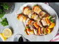 [EN] Colorful Chicken Skewers / بروشيت الدجاج الملونة - CookingWithAlia - Episode 725