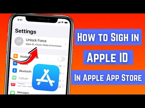 How to sign in Apple Id on App Store | Login App Store on iPhone iPad