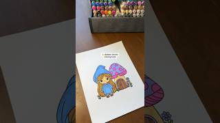 Gnome Coloring Book Update! ⚠️ #artshorts #coloringbook #update te