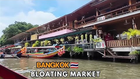 🇹🇭 BANGKOK Bloating Market | Khlong Lat Mayom Market ep.2