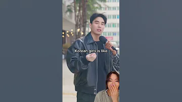 His Accent On His Own Language Koreanman Hongdae Korea 