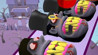 Teeth runner game play ; teeth runner all levels walkthrough iOS and Android mobile game screenshot 5