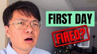 Intern got fired on the first day?