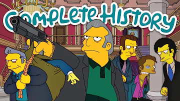 The Complete History of Fat Tony's Murders – The Simpsons