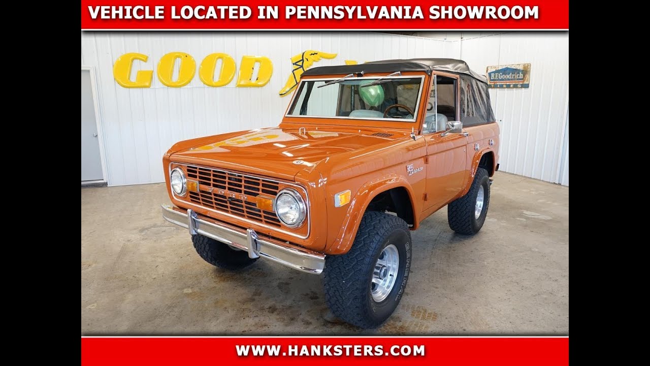 1969 FORD BRONCO 4WD WAGON street rods to go