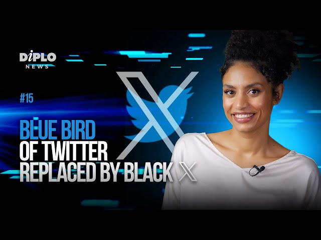 DWshorts #15 Blue bird of Twitter replaced by Black X