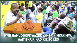 MUDA HUU WAZEE YANGA WAITANA KIMYAKIMYA WAFUMUA BOMU JIPYA