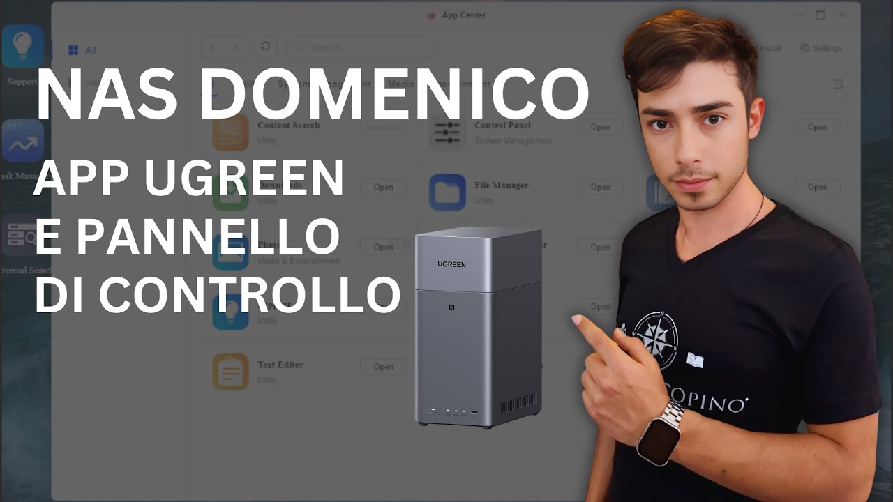 #NAS Domestico... #App #UGREEN e pannello di controllo EP.3