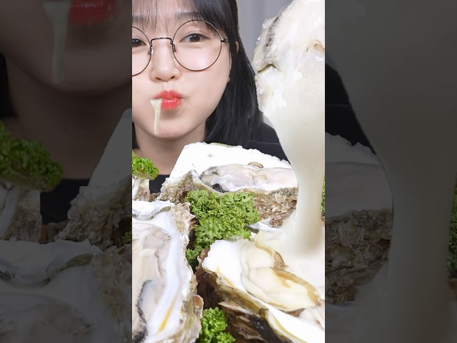 크림 가득 제철 바위굴에 녹진한 성게알 먹방????Rock Oysters & Sea Urchin Mukbang ASMR