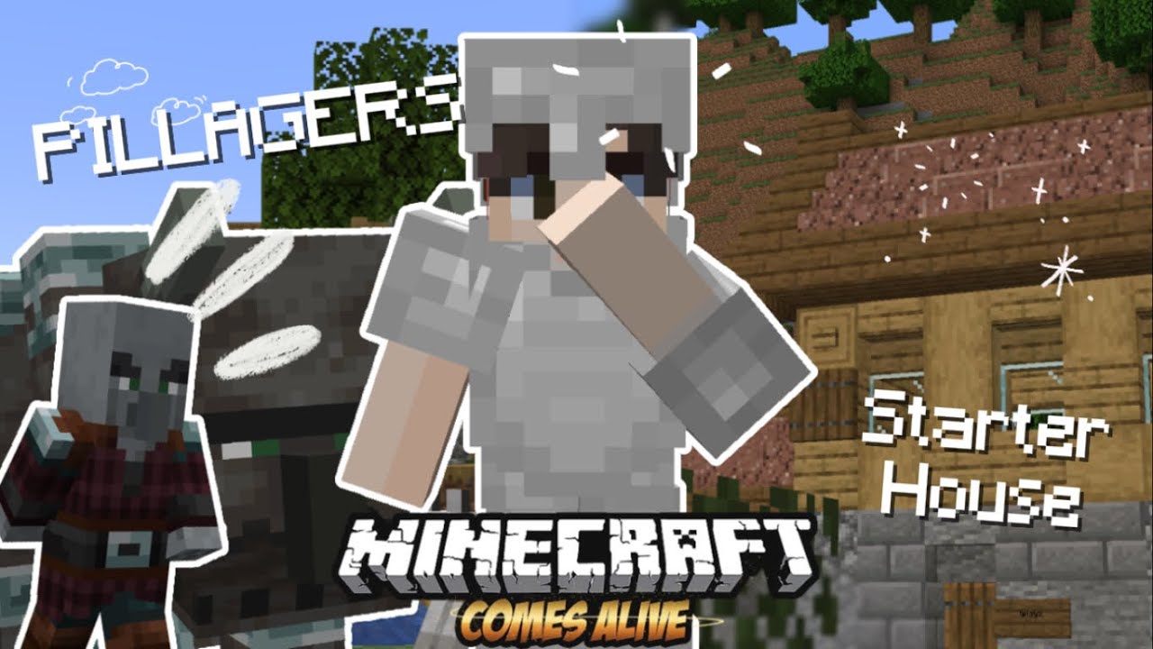 The CUTEST Starter House! - Minecraft Modded Survival